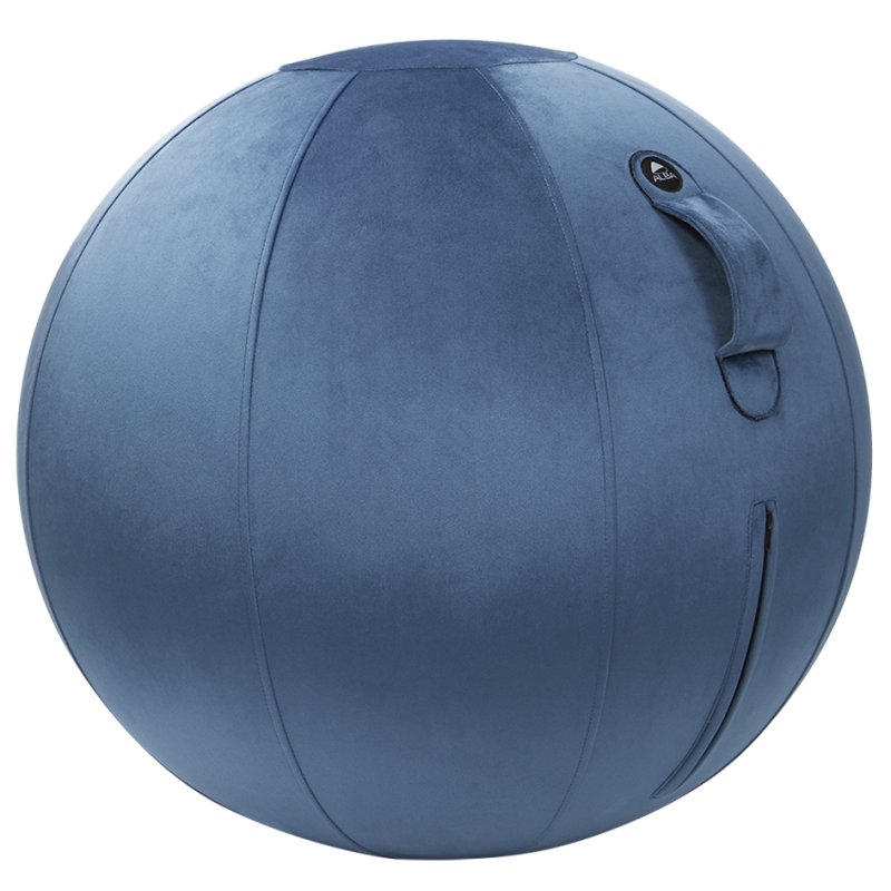 ALBA zitbal MHBALL velours, smaragdgroen, 65 cm